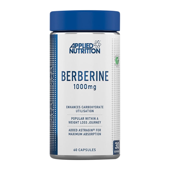 Applied Nutrition Berberine 1000mg x 60 Capsules Holland Barrett